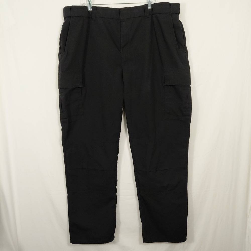 Black Tactical Cargo Pants Mens Size 44X34 Combat Utility EMT Horace Small Army